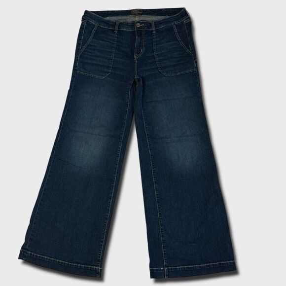 Torrid Vintage Stretch High Rise Wide Jeans Sz 16T TALL - Picture 5 of 13